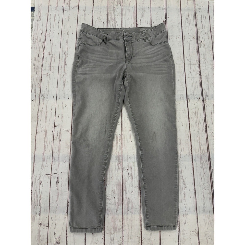 Light Gray Skinny Jeans Size 31/ 12 P Jeggings A.N.A